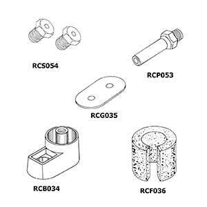 Midmark Ritter Autoclave Part Pressure Gauge Mounting Base Kit - RCK029