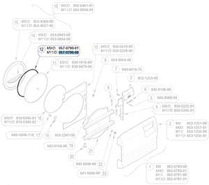 Booth Medical - Gasket,  Ring  Midmark M11 Autoclave Part: 057-0790-00