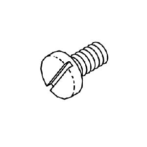 Screw, Black Cover Pelton Delta, Validator Part: 1539936/PCS170