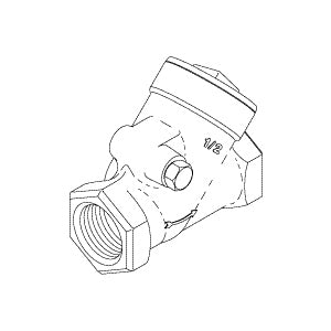 Valve, Check (1/2") Amsco/Steris Sterilizer Part: 150822-354/AMV229