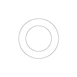 O-Ring, 18mm (.709") ID, 100S/100NX/NX Sterilizer Part: RXO043