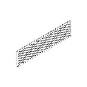 Filter, Air (Rear) Sterrad 100NX Sterilizer Part:25-52474-001/SDF066
