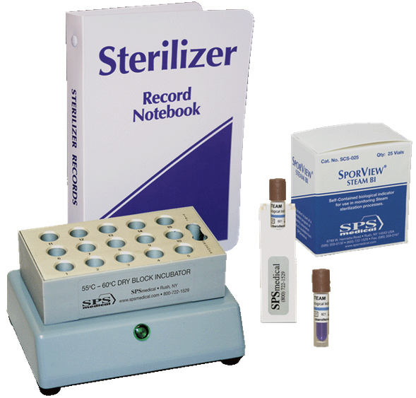 Sterilizer - SporView Plus Self-Contained Starter Kit - SK-116