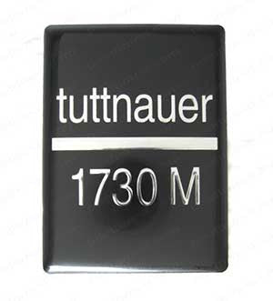 Label, Door 1730M, Black Rectangle/Tuttnauer Autoclave Part: 02510201
