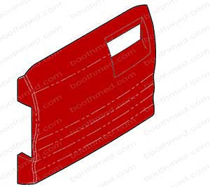 Booth Medical - Cover, Door Midmark M9D Autoclave Part: 053-1251-01