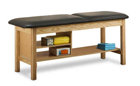 Clinton Treatment Table Flat - Shelving (Quick Ship) 400 lbs Capacity - 1030-27