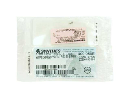    Synthes 1.5mm Self Drilling Cortex Screw - 400.056E