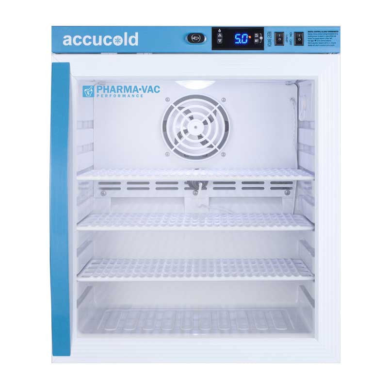 Accucold Pharma-Vac Vaccine Refrigerator - Glass door