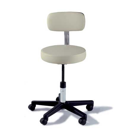 Ritter 271-001 Adjustable Stool with backrest