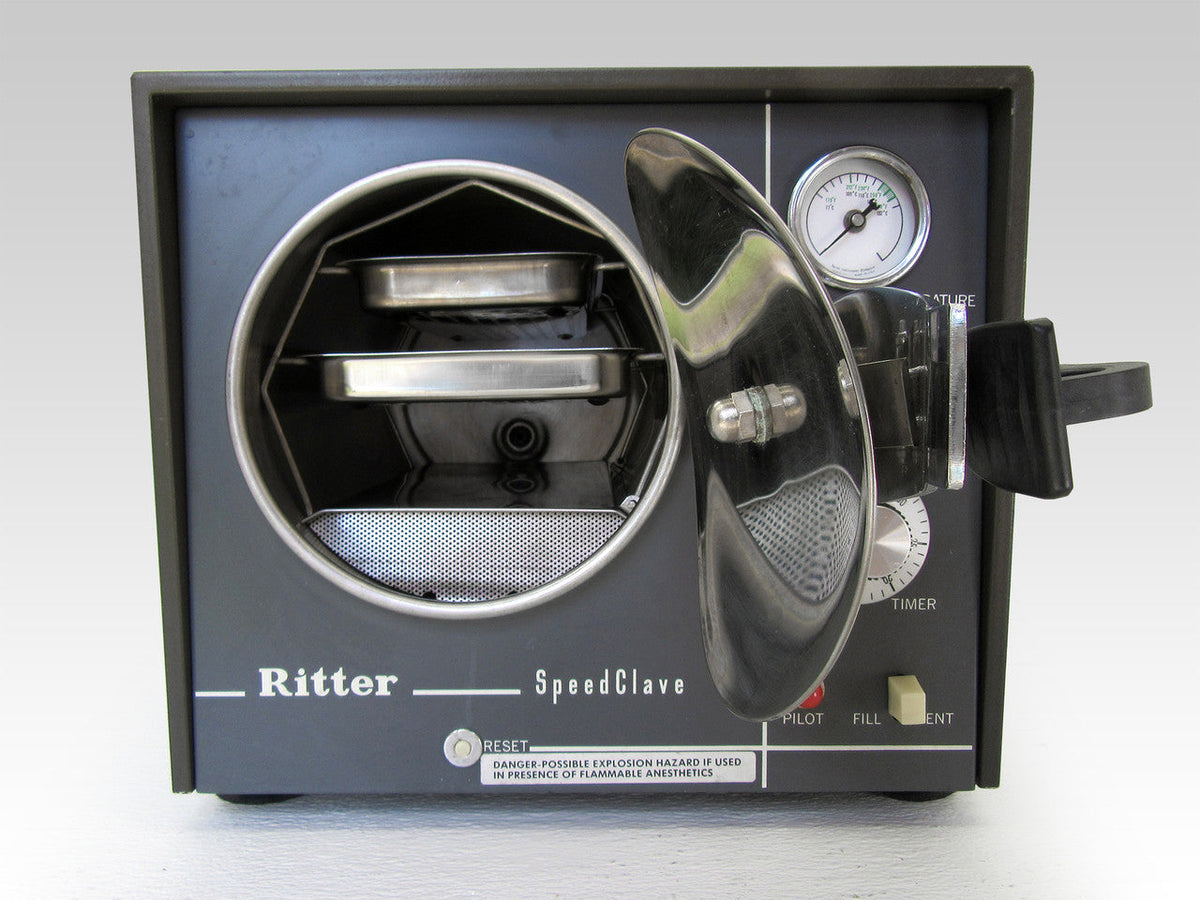 Ritter M7 Manual Speedclave - door open
