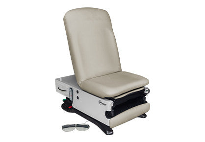 UMFmedical 4070 Hi-Lo Manual Back Table W/OneTouch WheelBase®