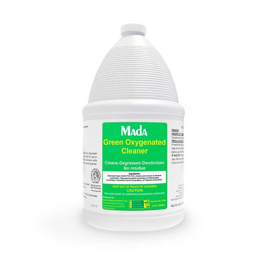    Mada Green Oxygenated Cleaner (4 Gallons/Case) - 7036