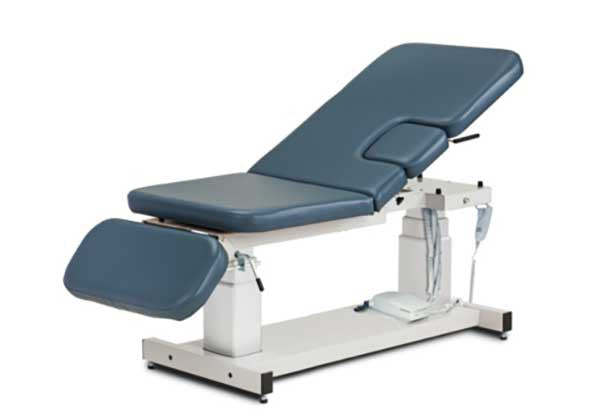 Clinton Ultrasound Table W/ Three-Section Top and Drop Window Part: 80073