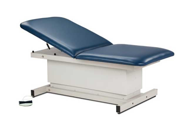 Clinton Shrouded Extra Wide, Bariatric, Power Table W/ Adjust. Backrest