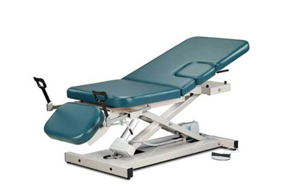 Clinton Open Base, Multi-Use Imaging Fowler Table W/ Stirrups Part: 85309