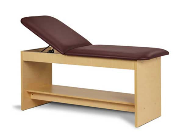 Clinton Panel Leg Series, Treatment Table W/ Full Shelf SKU: 91020-27