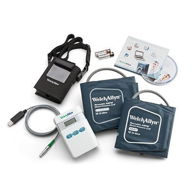 Welch Allyn Ambulatory Blood Pressure Monitor Complete Kit ABPM7100s