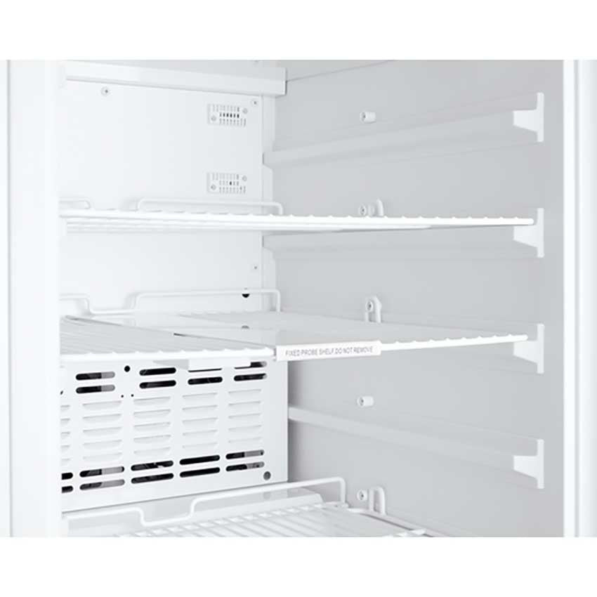 Accucold - 20" Wide Built-In Pharmacy Refrigerator Wired Shelves