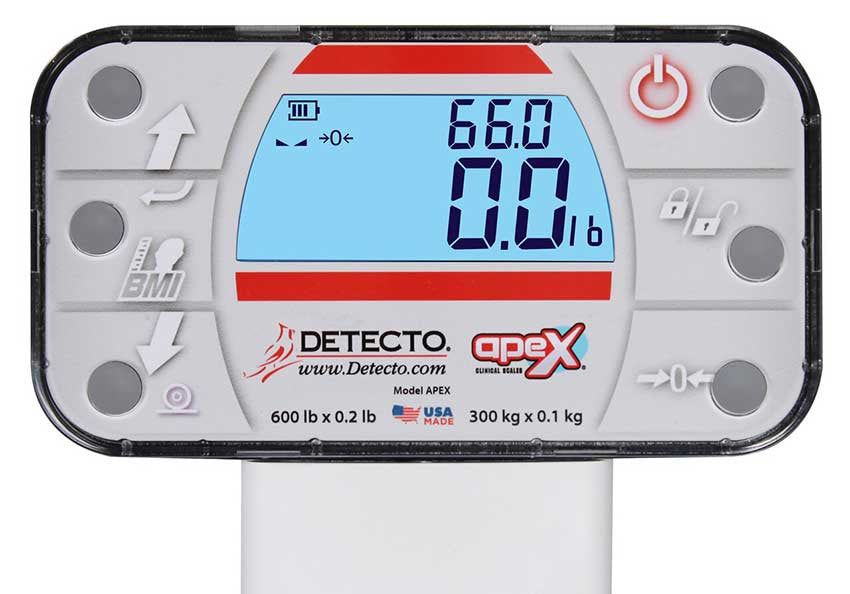Detecto APEX-SH Scale  - High-Tech Weigh Indicator