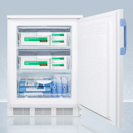 Accucold (-25ºC) Wide Undercounter Built-In All-Freezer - ADA Door Open 