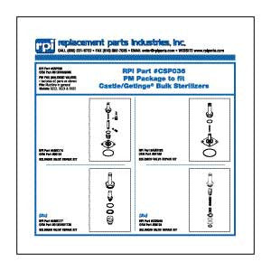 PM PKG, Solenoid Valve Getinge/Castle Sterilizer Part:61301602085/CSP036