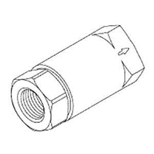 Valve, Check Getinge/Castle Bulk Sterilizer/Washer Part: 19112/CSV076