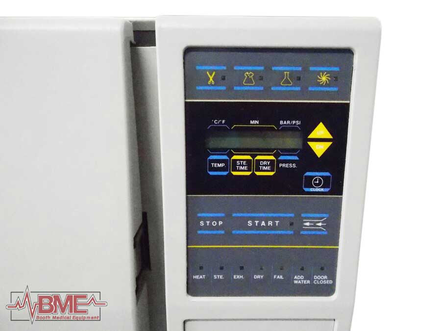 Booth Medical - Tuttnauer 2340E Automatic Autoclave - Control panel