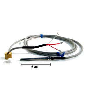 Sensor, Temp - 3 Wires, 5x50mm Tuttnauer Autoclave Part: ELC258-0003
