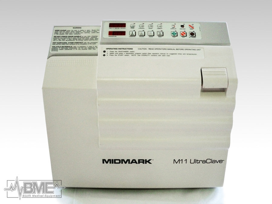    Midmark/Ritter M11 Refurbished Automatic Autoclave - Front View