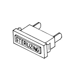 Lamp, "Sterilizing" MTD Ritter 1200/1250 Part: 40272/RCL031