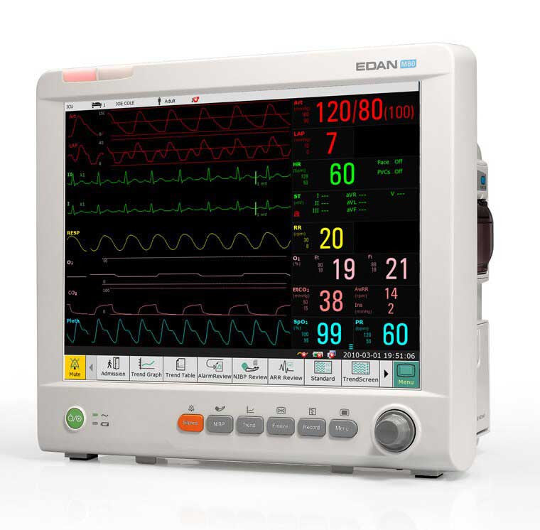    Edan M80 Patient Vital Signs Monitor - High Acuity