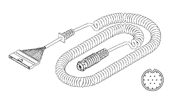 Coiled Cord For Midmark - MIC256