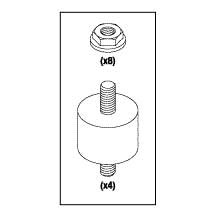 Motor Mount Kit For Midmark - MIK231