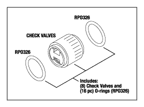 Valve, Check DSD Series Medivators Endoscope Reprocessor Part:78401-260/MTV027