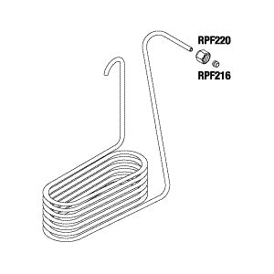 Coil, condensation Midmark M9/M11 Part: 052-0173-00/MIC037