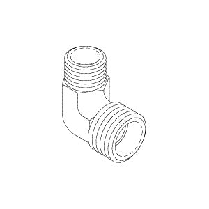 Fitting, Elbow Midmark-Ritter Autoclave Part: 14-0218-01/RPF858