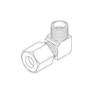 Fitting, Elbow Midmark  M9/M11 Autoclave Part: 014-0184-01/RPF861