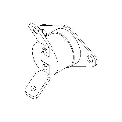 Thermostat, Overheat Midmark-Ritter Autoclaves Part:002-0370-00/MIT047