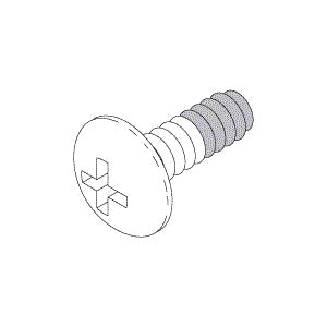 Screw, 6-32 x 3/8  Midmark and Airshields Part: MU15127/AIS170