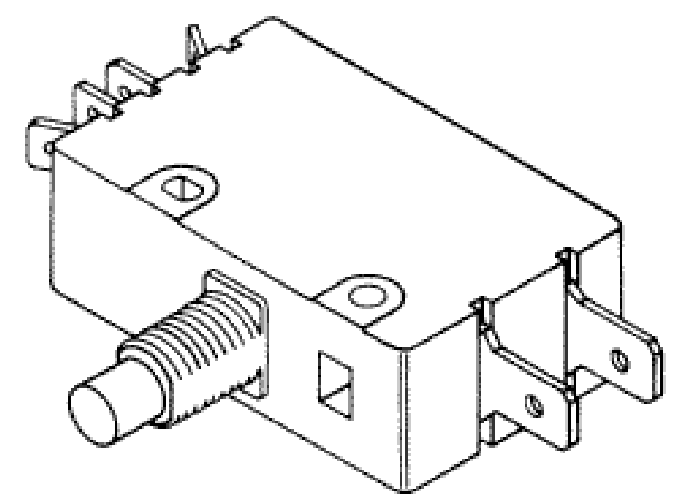 Return Limit Switch Tilt Actuator - Midmark Ritter Table Part 015-0422-00