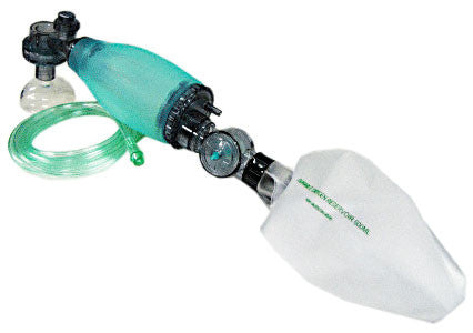 Infant bag mask resuscitator