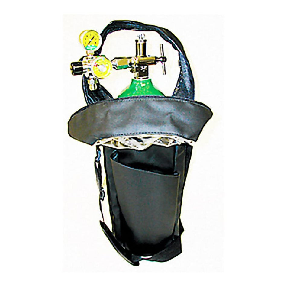 Mada D Oxy-Uni-Pak Portable Oxygen Kit-Adjustable 2-8 LPM Regulator-Shoulder Bag - 1515AE