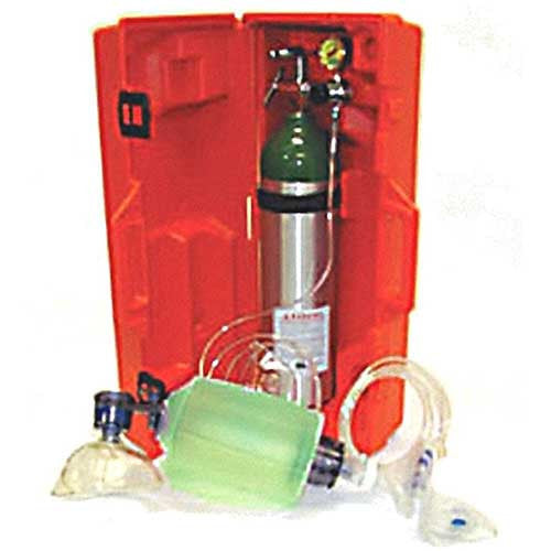    Mada D Emergency Resuscitation Kit with Hard Carry Case - 1528BE