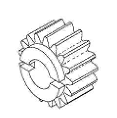 Traverse Gear Single For Chairman Dental Chair - PCG739 (OEM: 022701)