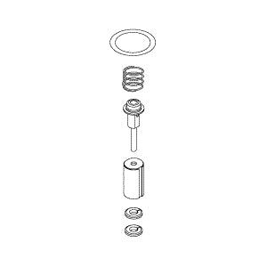 Plunger, Bellows Kit - Pelton Crane Autoclave Part: 5151795/PCK204