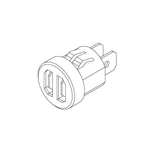 Bushing, Electrical Terminal Pelton Crane Part 017985-PCB134