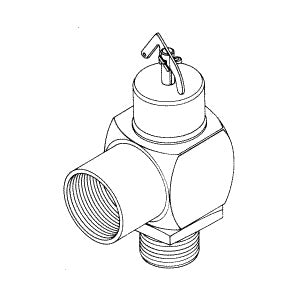 Valve, Pressure Relief Pelton Magnaclave Part:004529/PCV109