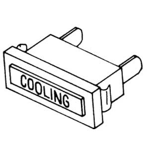 Lamp, "Cooling" MTD Ritter 1250 Part: 46051/RCL032