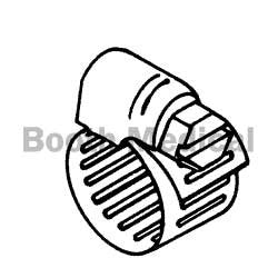 Sterlizers - Clamp, Small Hose Harvey Autoclave Part: 250008801/MDC038