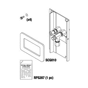 Bracket, Probe Statim Autoclaves Part: 01-101618S/SCB043